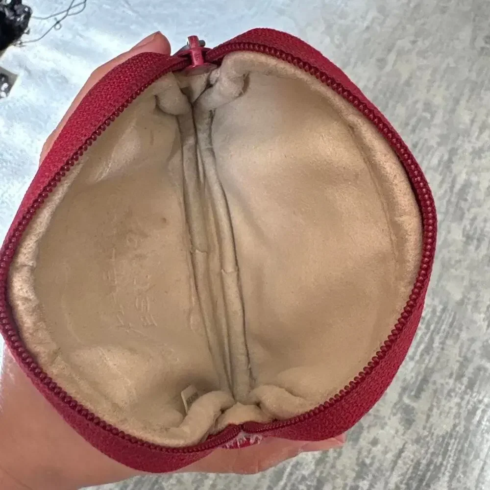 Y2k michael kors red scuba purse/coin purse